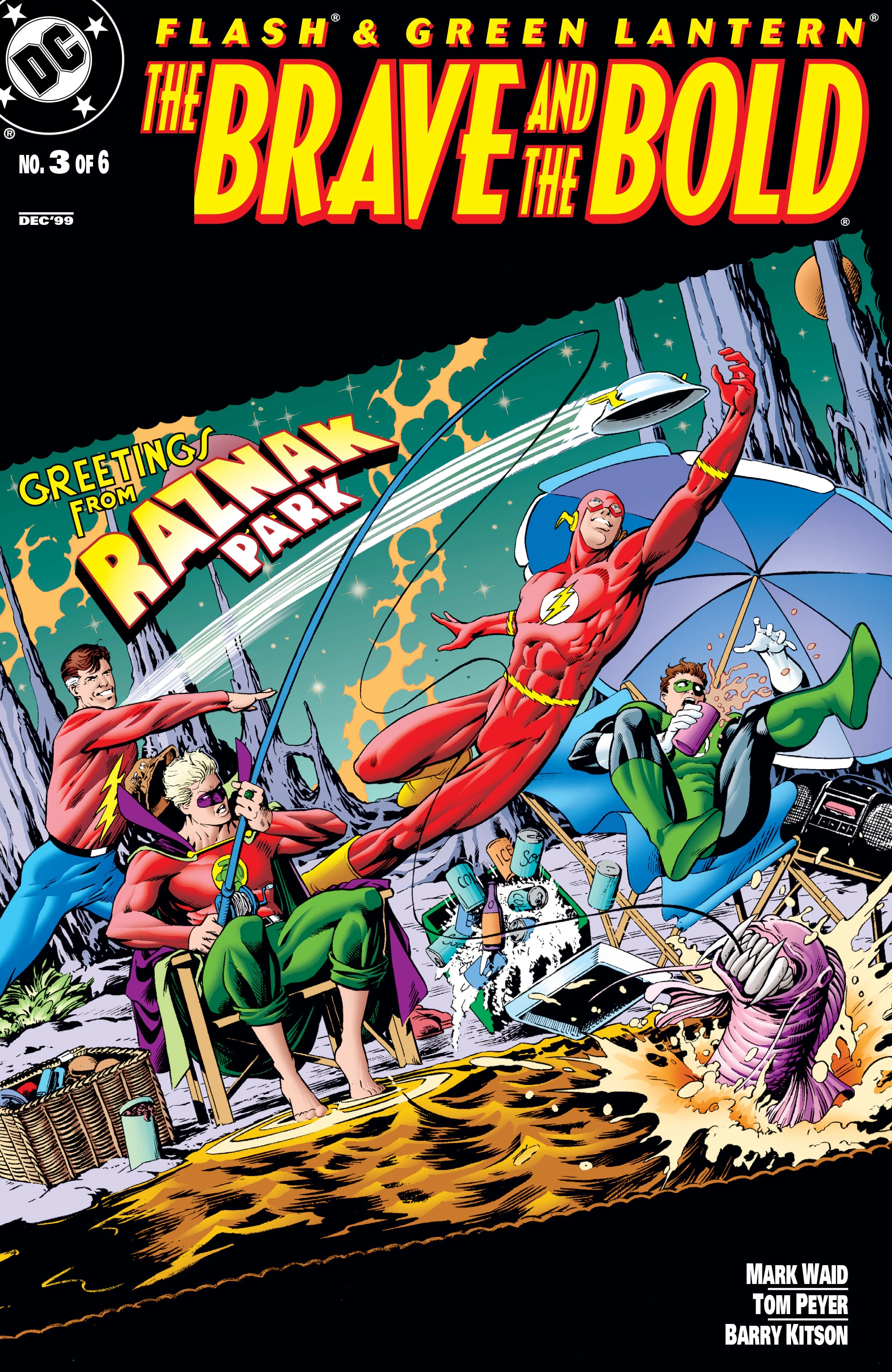 Flash & Green Lantern: The Brave & The Bold #3 (DC, 1999 — Cover A) cover